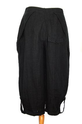 Aleksandr Manamis Trousers Baggy drop crotch, cut-off trousers view 3 Aleksandr Manamis Trousers Baggy drop crotch, cut-off trousers view 3